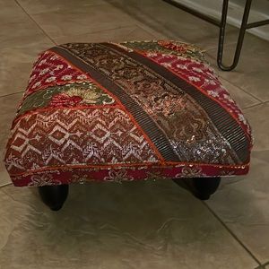 Decorative Foot Stool or Floor Seat